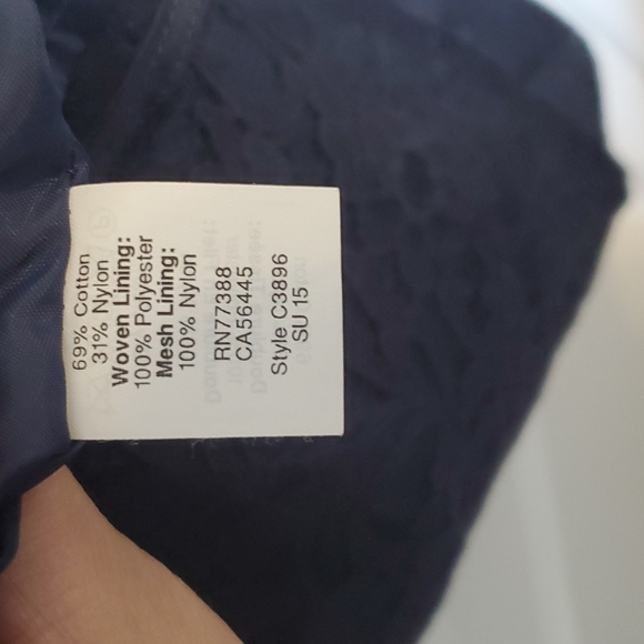 Navy Blue J Crew Dress Size 10/12 - Picture 5 of 5